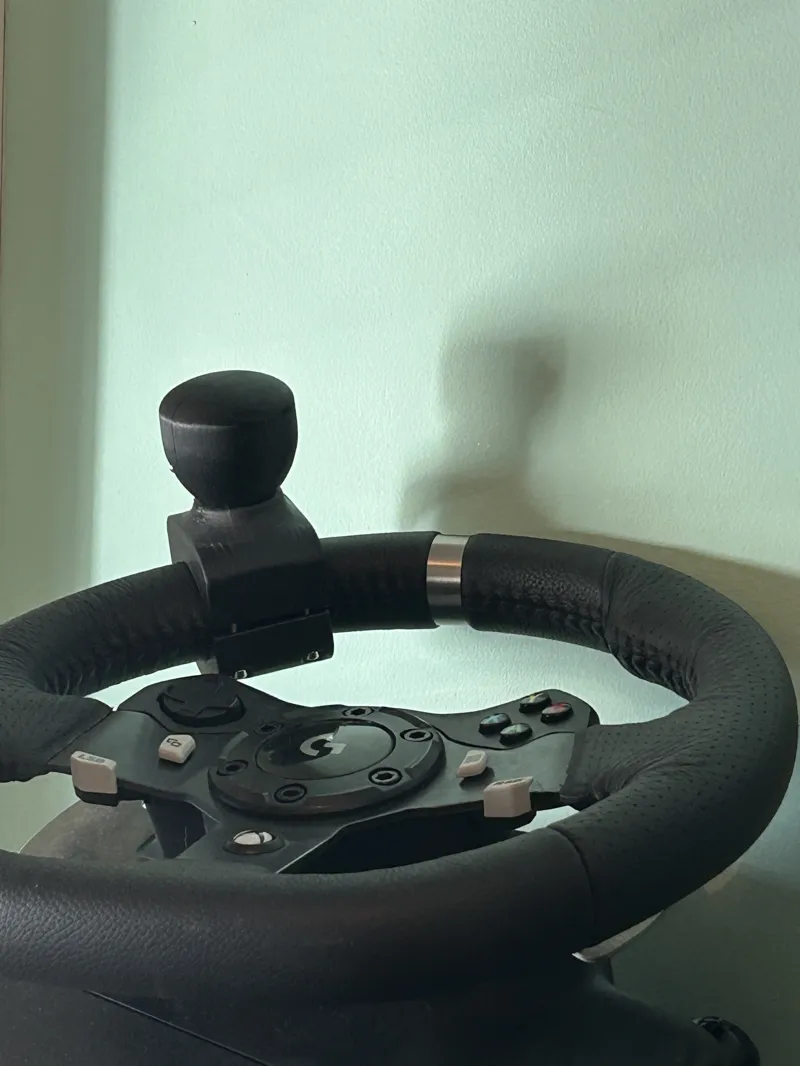 SoloSteer - steering knob for G29 or other wheel