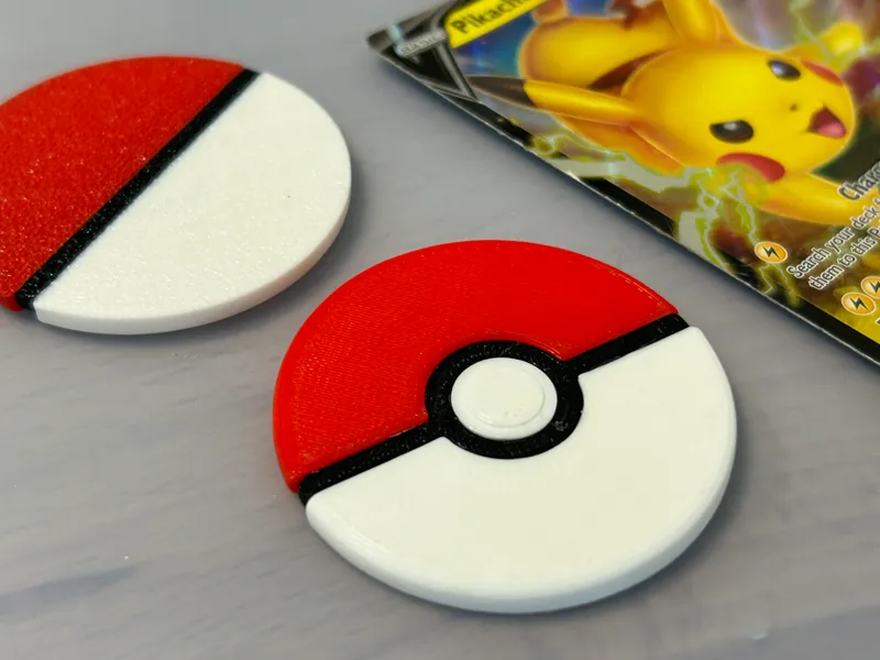 Pokeball Flipping Coin - for Pokemon game