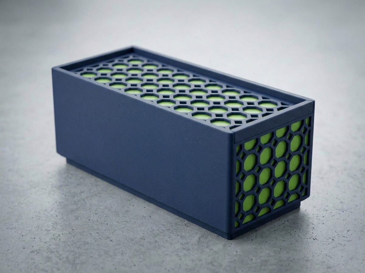 Miniatura 3 do modelo 3D Parametric Modular Slide-Lid Storage System