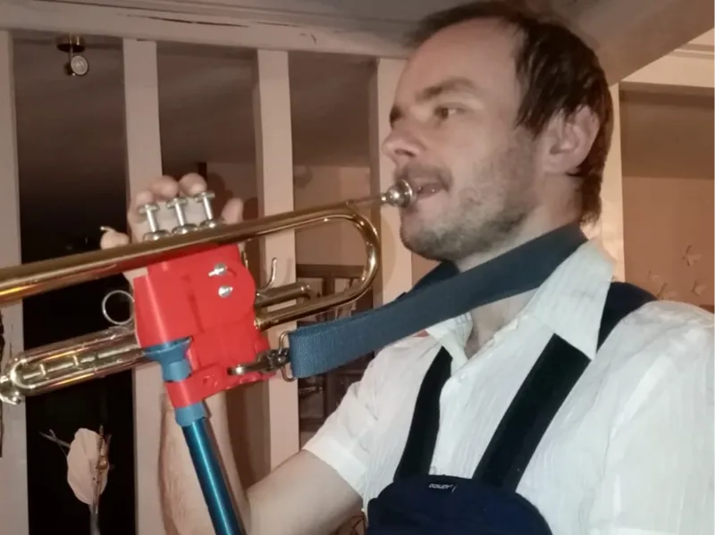Accessible Trumpet Holder by PH