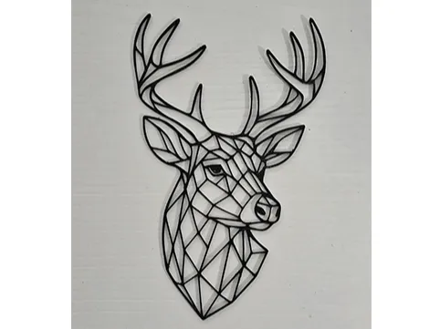 Deer wall decoration