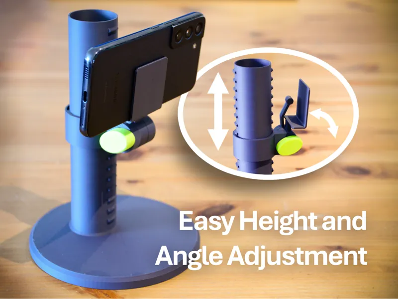 Stable Phone Holder (tripod not a tripod)