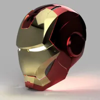 IRONMAN HELMET FULL PRINTS 0.2mm layer, 2 walls, 15% infill