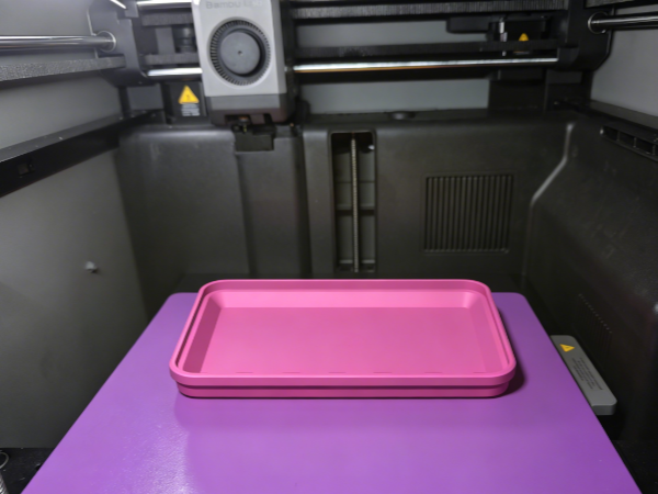 Miniatura 5 do modelo 3D 方形收纳箱带盖(Square storage box with lid)