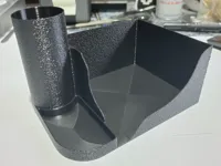 0.2mm layer, 3 walls, 8% infill + fuzzy