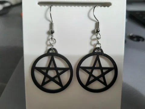 Pentacle/ Pentagramm Earring