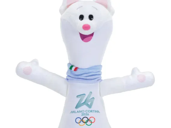 Winter Olympics games 2026 mascot keychain!