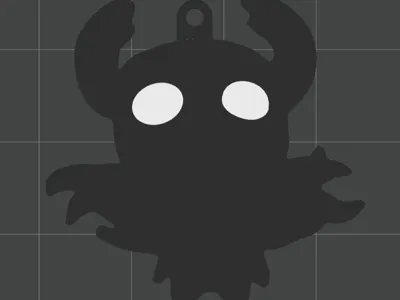 Simple Hollow-Knight Keychain