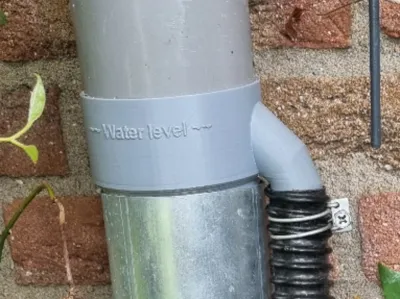 80 mm Rain Collector for Rainbarrel 2 hour print