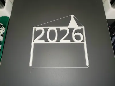 New year´s cacke decoration / sing