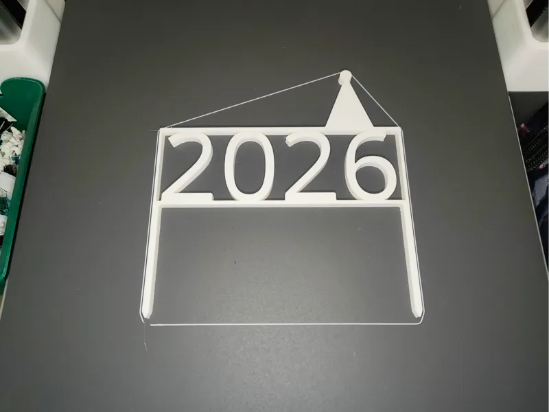 New year´s cacke decoration / sing
