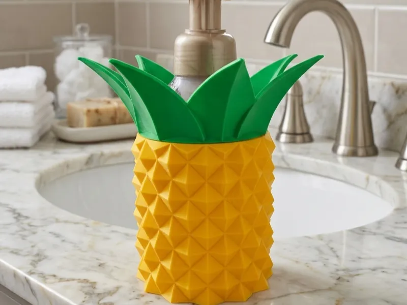 pineapple SOAP HOLDER BATH AND BODY WORKS