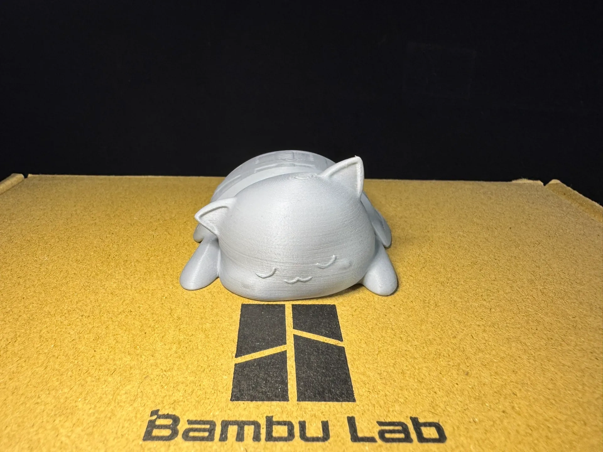 Miniatura 1 do modelo 3D 被窝里熟睡的猫猫（附磁吸版本）