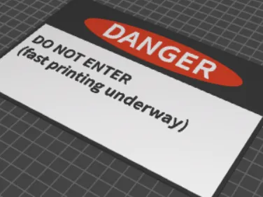 do not enter sign