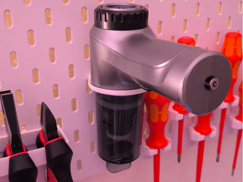 Skadis Hand Vacuum mount 