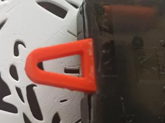 Wall hanging bracket for clock mechanism