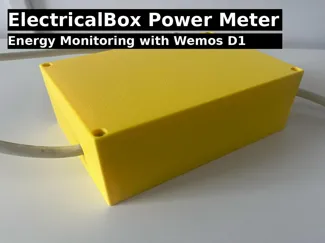ElectricalBox - Energy Monitoring with Wemos D1