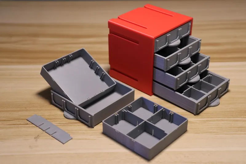 Inner Sell of the Resistor Box 自定义收纳盒内壳Mini