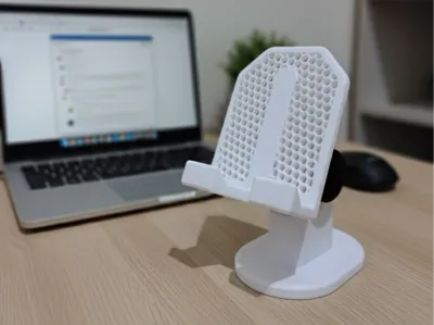 Adjustable tilt Phone stand for desktop
