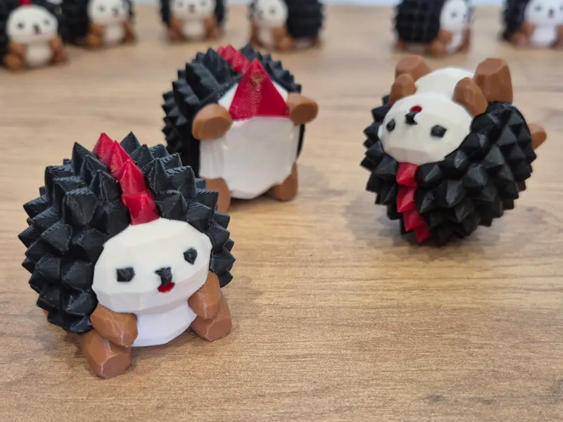 Hedgehog sharp for massage multicolor