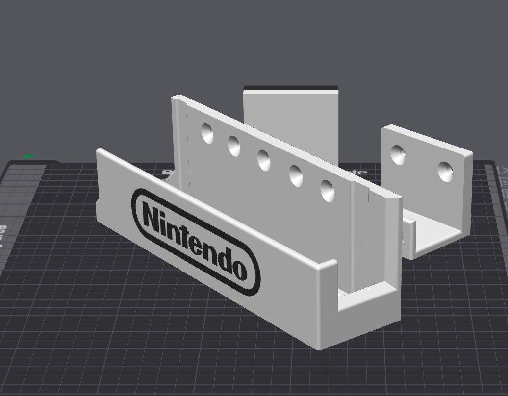 Miniatura 3 do modelo 3D Wii Wall Mount