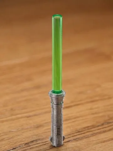 Modelo para impresión 3D: L E G O luke skywalker lightsaber HILT 1and3 color — vista de referencia 2