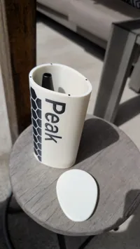 Peak w/ Travel glass Case - 0.2mm layer, 2 walls, 15% infill
