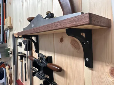 Shelf bracket 80mm/3.1"