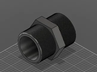 1/2" (20,955mm) and 2" (59,614mm) Connector Pipes