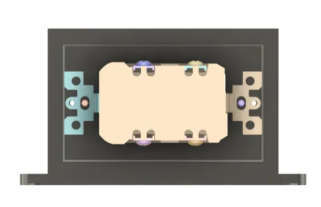 GFCI Electrical Outlet Shelf - V2 by JDS3d - MakerWorld