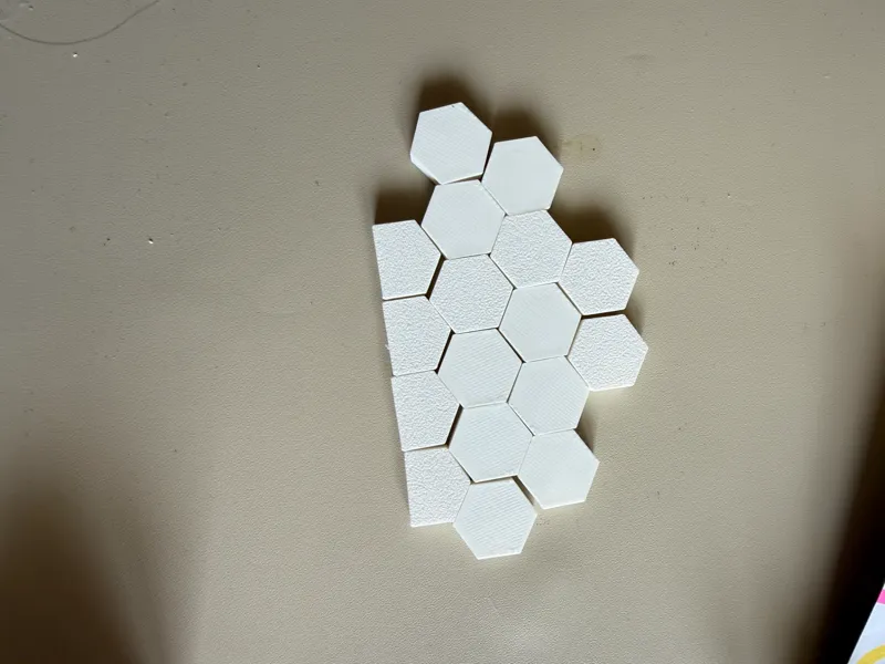 Pavé Hexagonaux 1:14