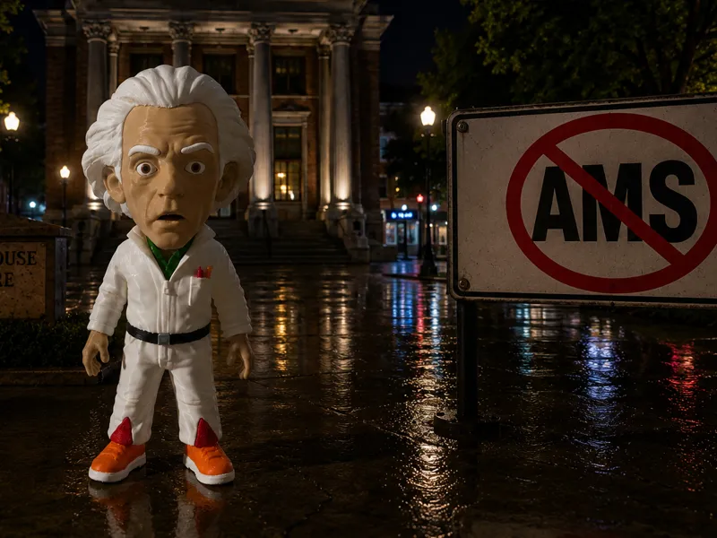 Doc Brown de Regreso al futuro
