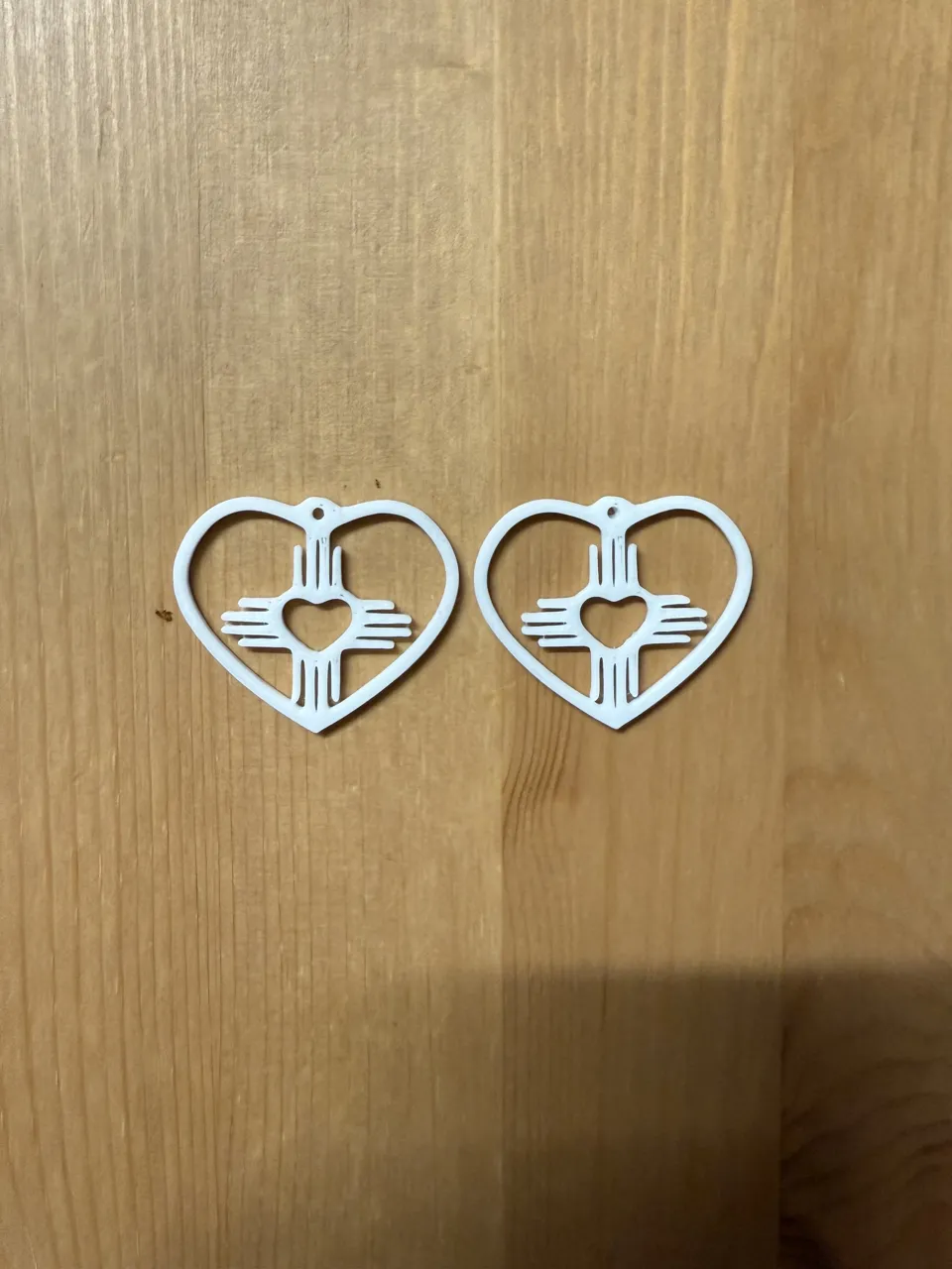 Heart Earrings view 2