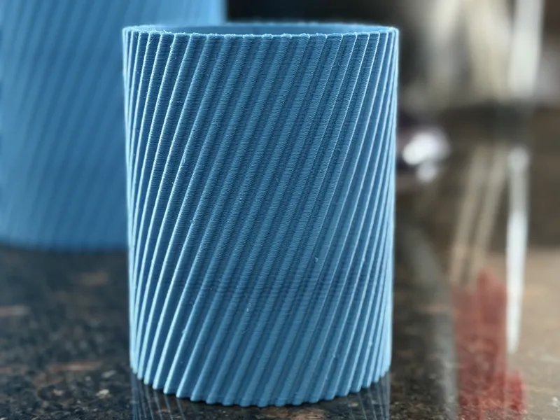 Tall Display Container