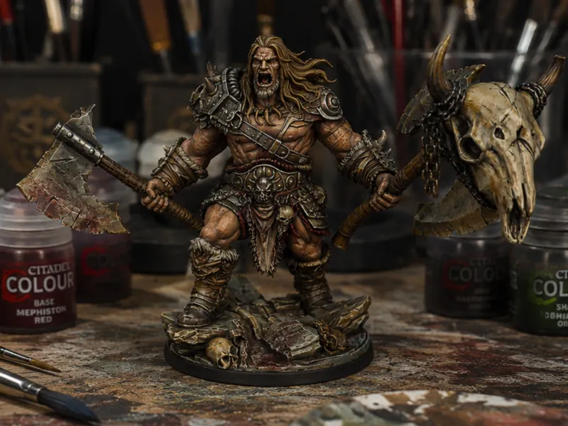 KORDAK IL BARBARO - DND MINIATURE