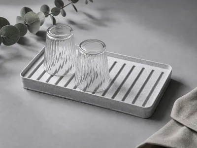 Minimalist Multi-purpose Drainage Tray 