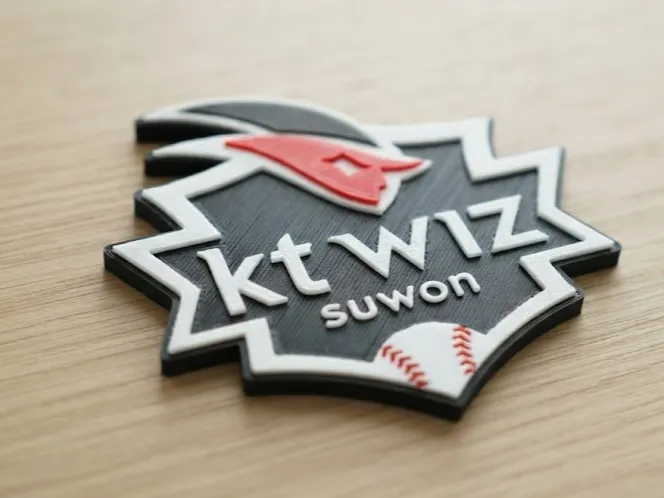 KT Wiz Baseball Logo Clicker Fidget Toy