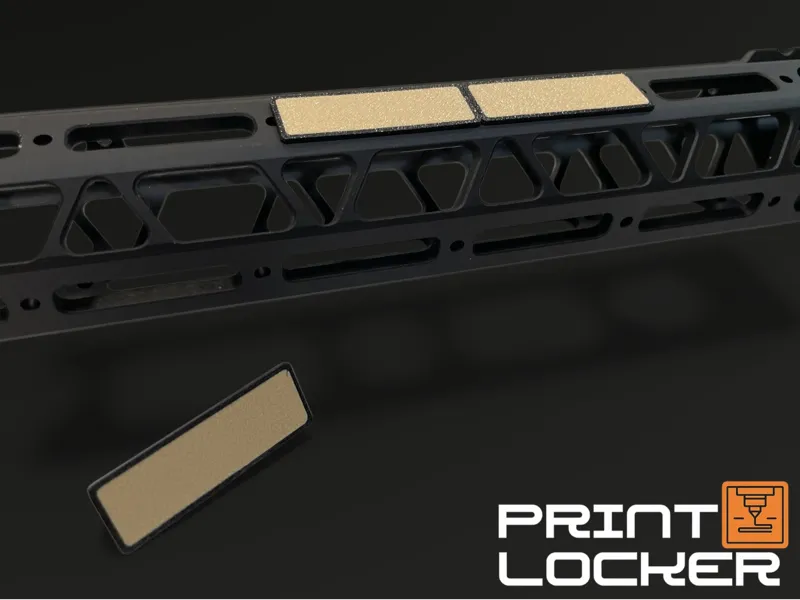 (Snap In) M-LOK Rail Charm Two Tone