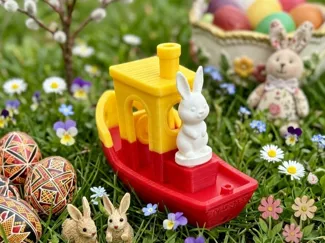 kleiner süßer Osterhase für dein Benchy