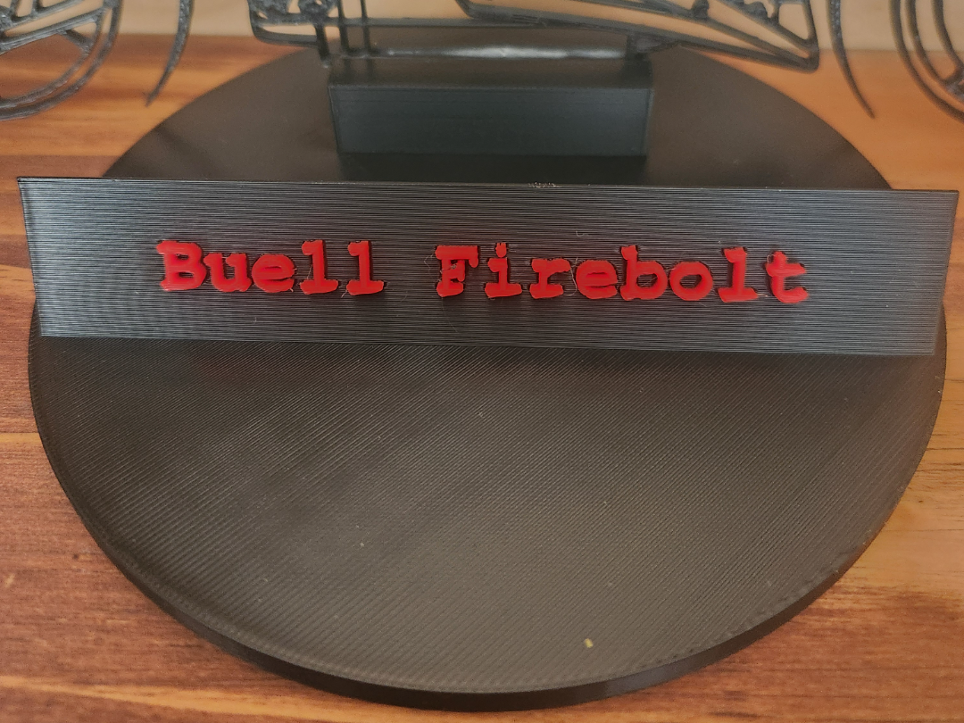 Buell Firebolt silhouette base