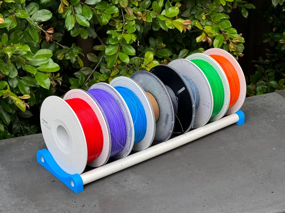 PVC Spool Holder For Narrow Shelves - Suits PVC Pipe, Tube, Conduit ...