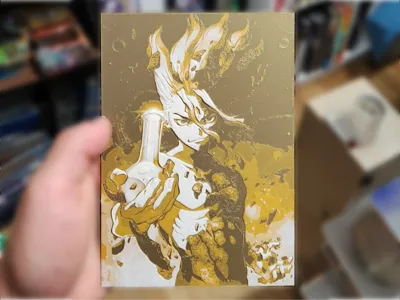 Dr. Stone (Senku Ishigami) - Hueforge 3D Print