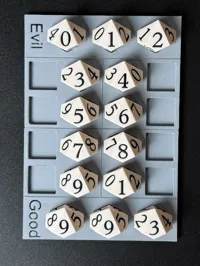 D10 Life Counter Dice - 0.2mm nozzle
