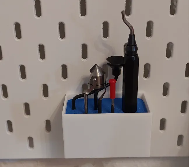 deburrer case for Ikea skadis