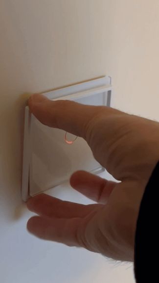 Livolo light switch wall-panel gap filler