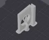 95% nose piece (ONLY) holder with brim