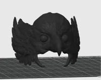 Miniatura com olhos para coleção