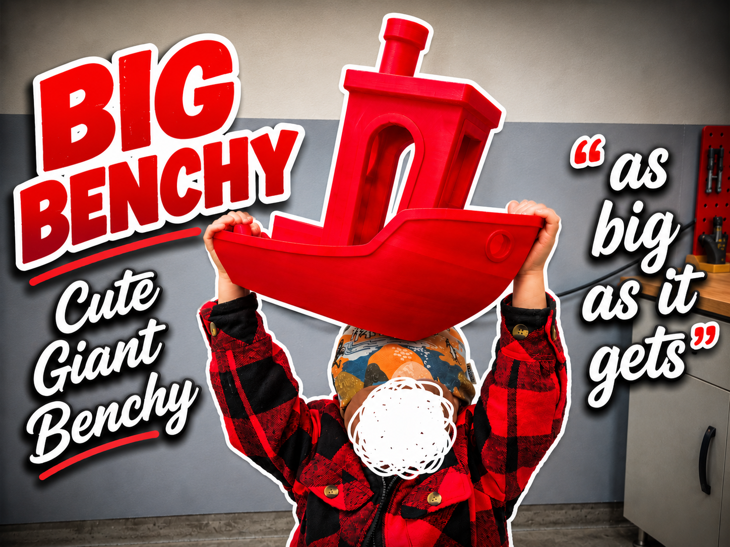 Big Cute Giant Benchy - As BIG as it gets