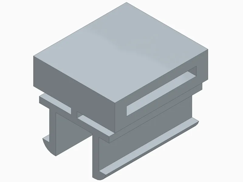 Sim Rig Velcro Cable Clip for Aluminum Profile