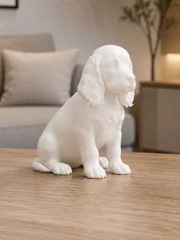 Modelo para impresión 3D: English Cocker Spaniel - Puppy - Dog — vista de referencia 2